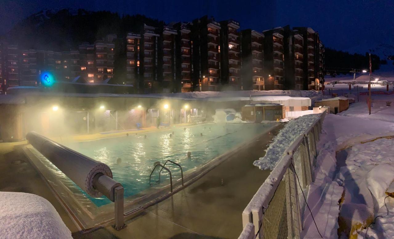 Plagne Bellecote - 5 Pers - Vue Pistes - Acces Piscine Chauffee Apartment La Plagne Exterior foto